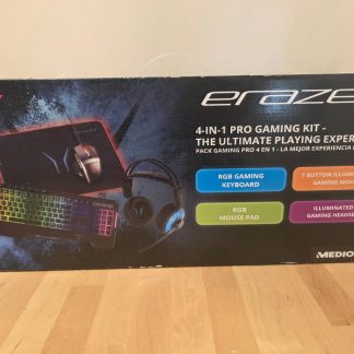 Medion Erazer 4-in-1 Pro Gaming Kit RGB Keyboard Mouse Headset Pad