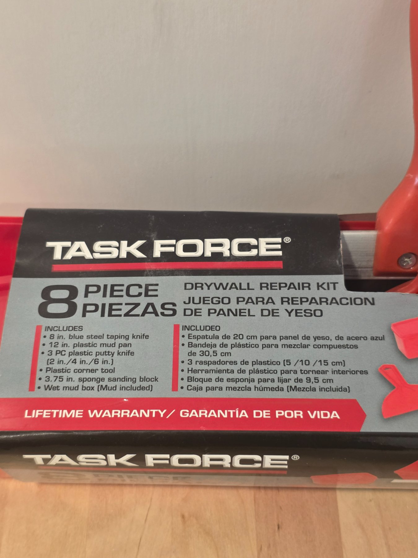 Task Force 8 Piece Drywall Repair Kit #0245887 - Image 2
