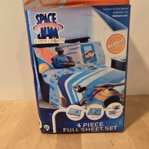 Space Jam A New Legacy 4 Piece Full Sheet Set Microfiber Full Size