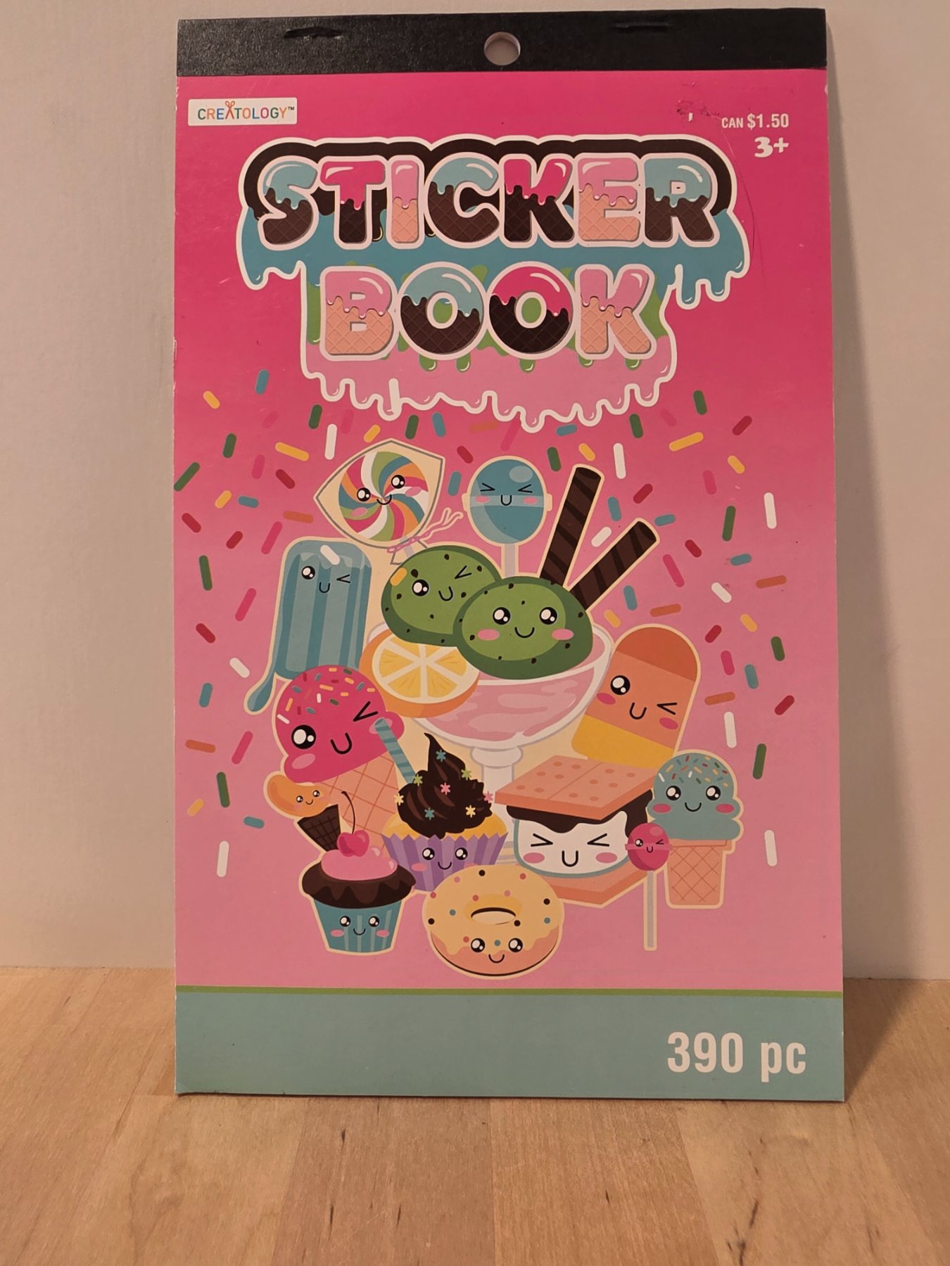 Creatology Sticker Book 390 Pieces Kids Craft 3+
