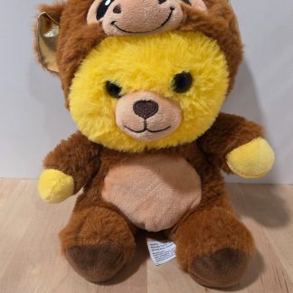Peek-A-Boo Plush Toy Monkey Bear Costume Stuffed Animal