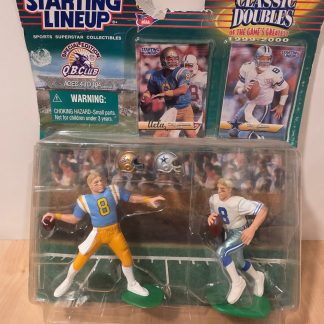 Starting Lineup 1999 Troy Aikman Classic Doubles UCLA & Dallas Cowboys