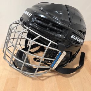 Bauer IMS 5.0 Ice Hockey Helmet Black Small/P Combo Cage