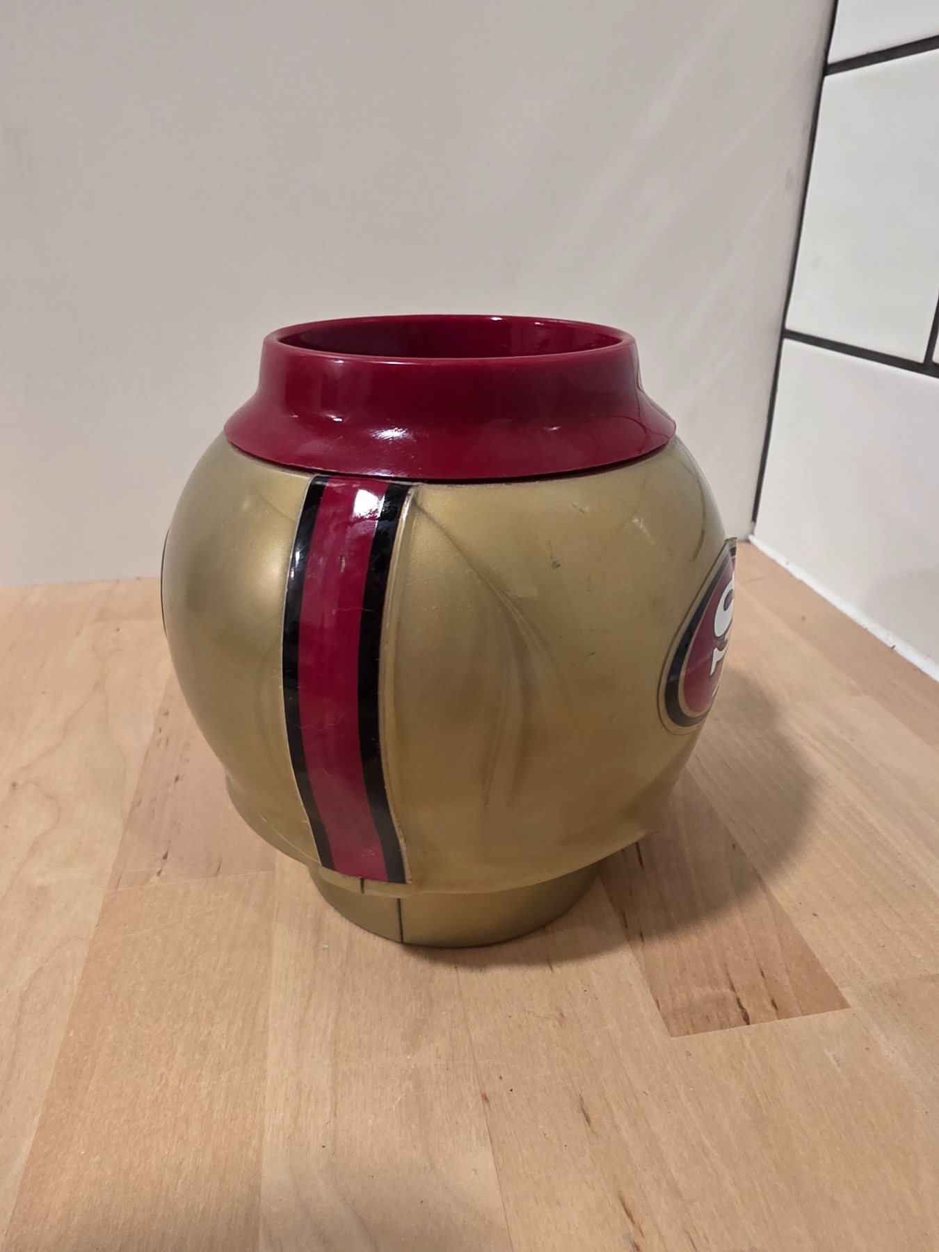 San Francisco 49ers NFL Football Helmet Mug Cup Vintage Team Logo - Image 3