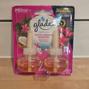 Glade PlugIns Exotic Tropical Blossoms Scented Oil Refills 2 Count