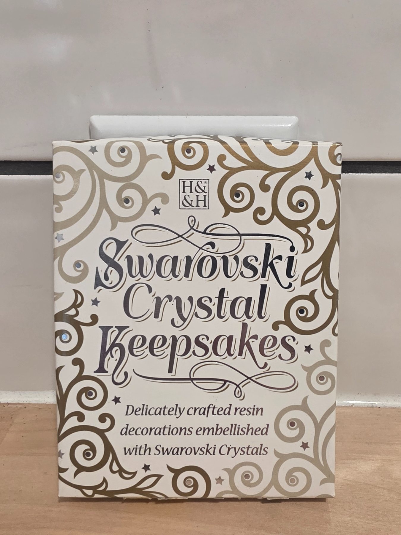 H&H Swarovski Crystal Keepsakes Angel Christmas Ornament Someone Special - Image 2
