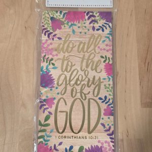 Greenbrier 52 Sheet Notepad Do All to the Glory of God 1 Corinthians 10:31