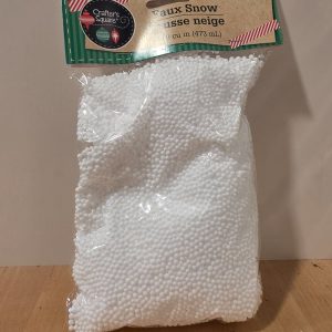 Crafter's Square White Faux Snow 28.9 cu in Craft Filler