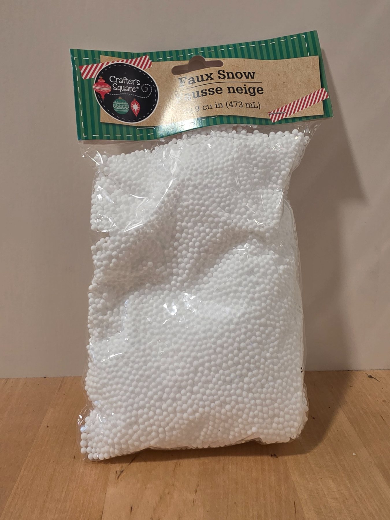 Crafter's Square White Faux Snow 28.9 cu in Craft Filler