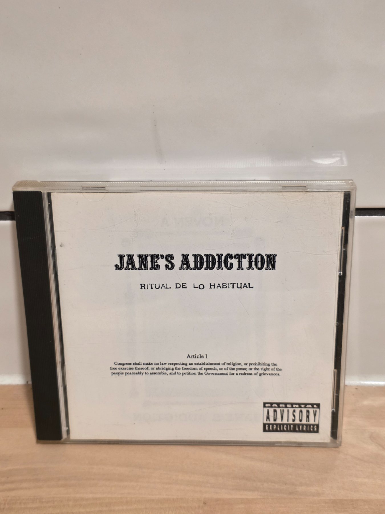 Jane's Addiction Ritual de Lo Habitual CD 1990 Warner Bros 26223-2