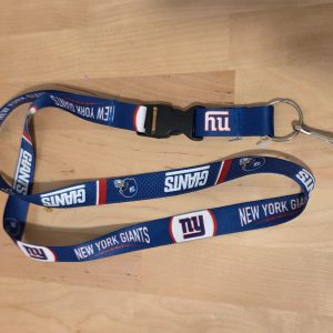 New York Giants Blue Breakaway Detachable Keychain Lanyard