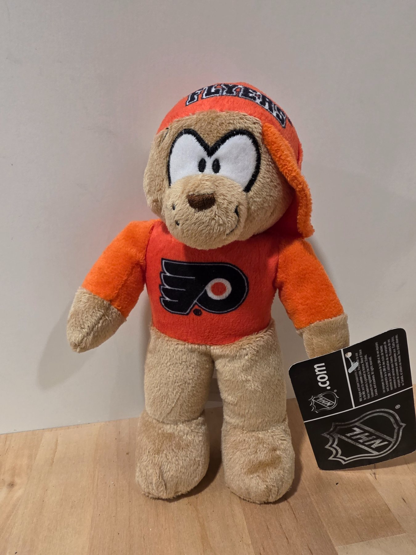 NHL Philadelphia Flyers Plush Bear 2016 with Tags