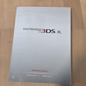 Nintendo 3DS XL Operations Manual English French Spanish