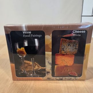 Finders Forum Wine & Cheese Double Deck 108 Fun Fact Playing Cards