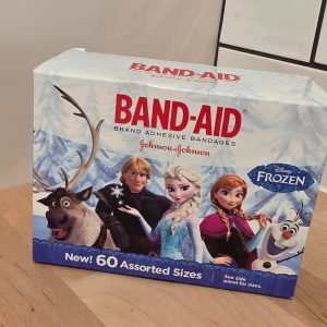 Band-Aid Disney Frozen Adhesive Bandages Assorted Sizes 60 Count