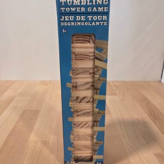 Tumbling Tower Game 72 Blocks Wooden Stacking Game 2-4 Players Age 6+