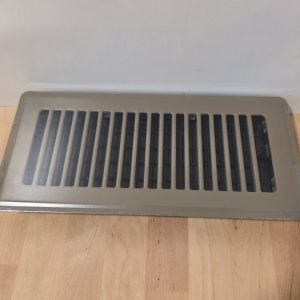 Brown Plastic Floor Air Vent Register Cover Rectangular