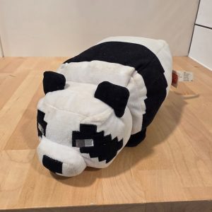 Minecraft Panda Plush Stuffed Animal Mojang Studios Black White