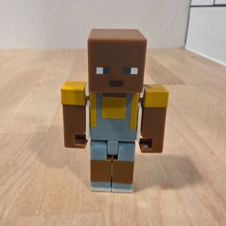Minecraft Steve Gold Armor Poseable Action Figure