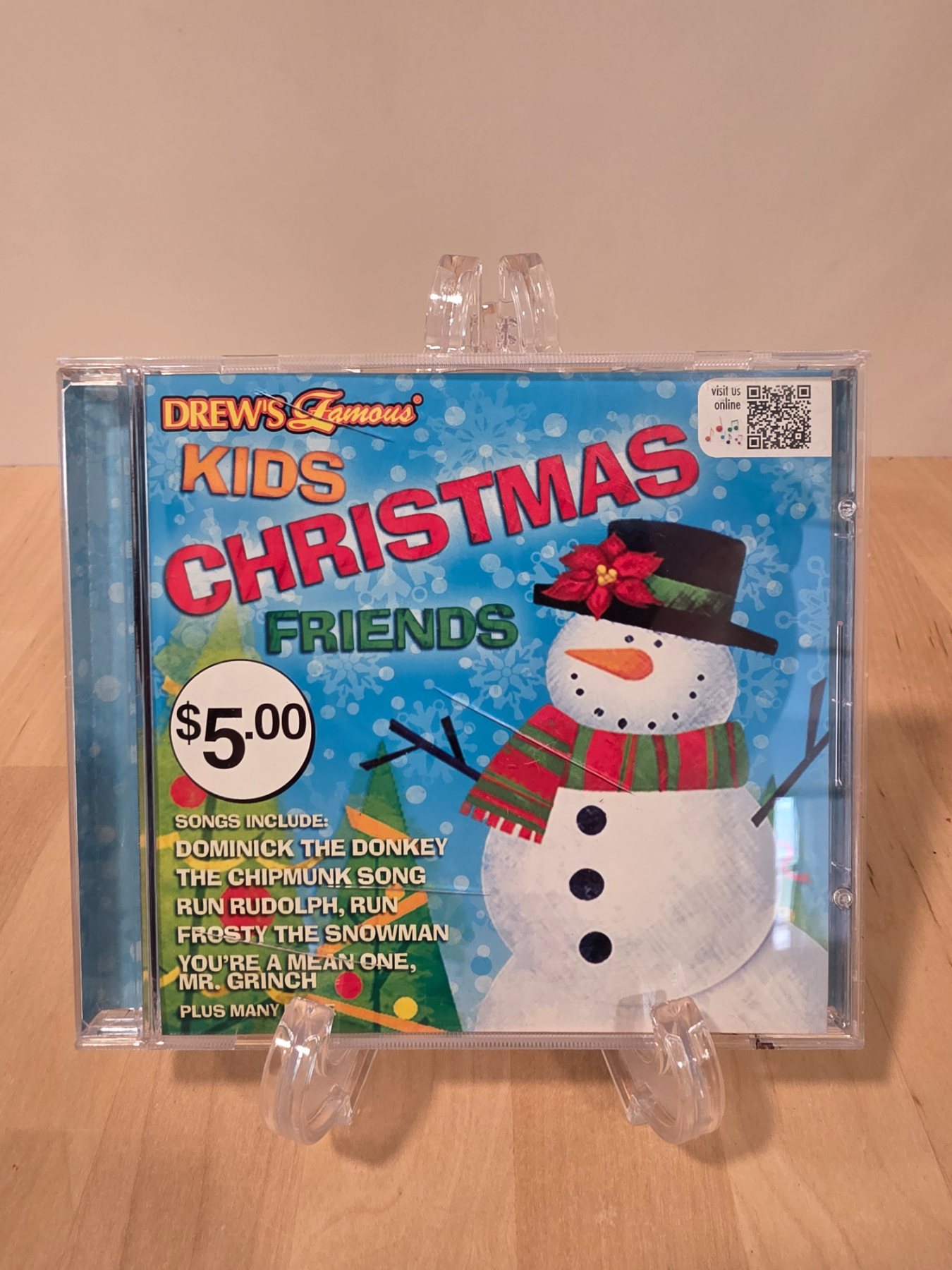 Drew's Famous Kids Christmas Friends CD Children's Holiday Music