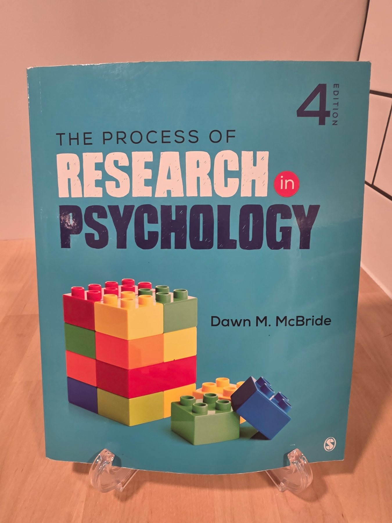 The Process of Research in Psychology 4th Edition Dawn M. McBride Paperback