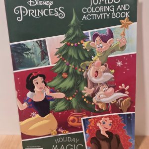 Disney Princess Holiday Magic Jumbo Coloring & Activity Book Bendon 2019