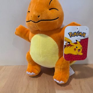 Jazwares Pokemon Charmander 8 in Plush Eyes Closed With Tags PKW2695