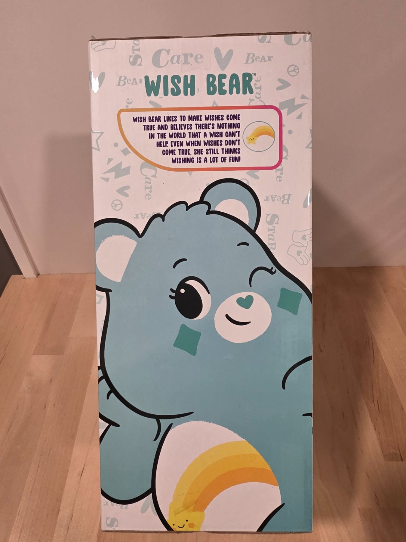 Care Bears Wish Bear Plush with Special Care Coin Walmart Exclusive - Image 4