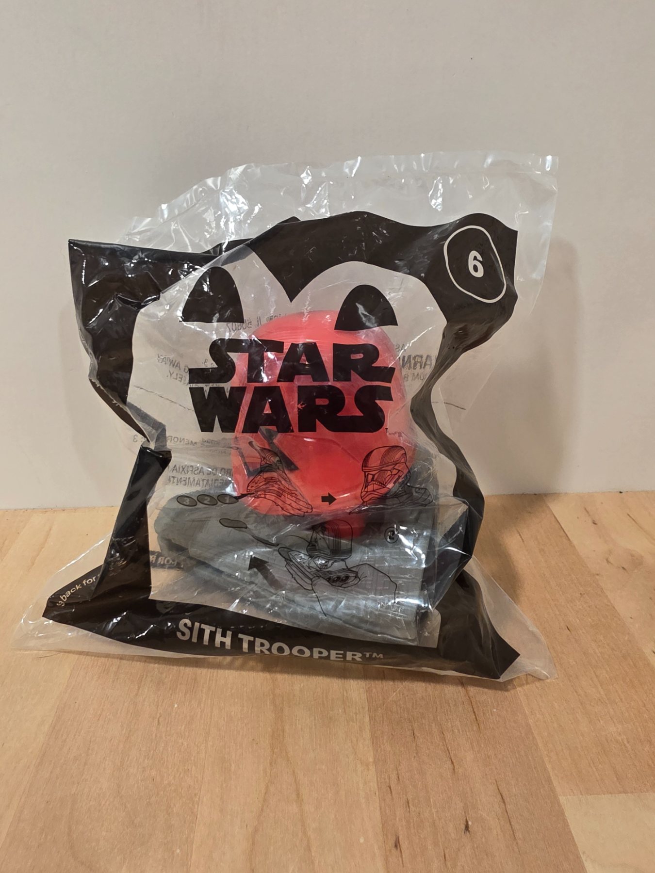 2021 McDonald's Star Wars Sith Trooper #6 Happy Meal Toy