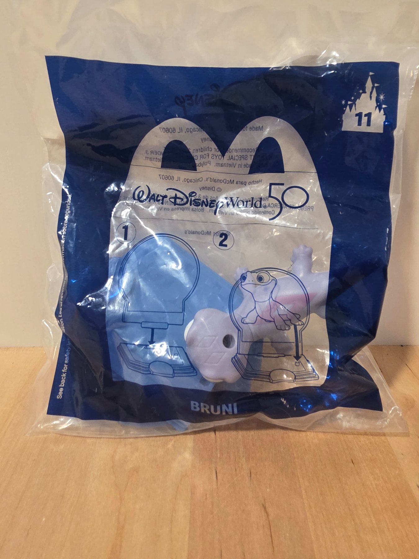 McDonald's 2021 Disney World 50th Anniversary Bruni #11 Happy Meal Toy