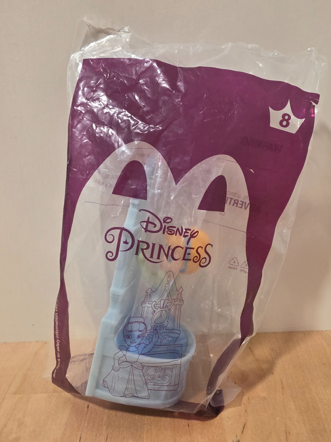 2021 McDonald's Disney Princess Cinderella #8 Happy Meal Toy