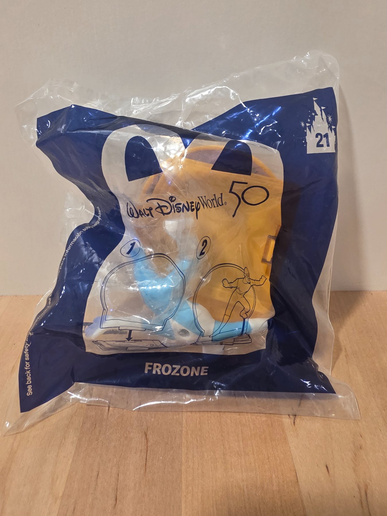 2021 McDonald's Disney World 50th Anniversary Frozone #21 Happy Meal Toy