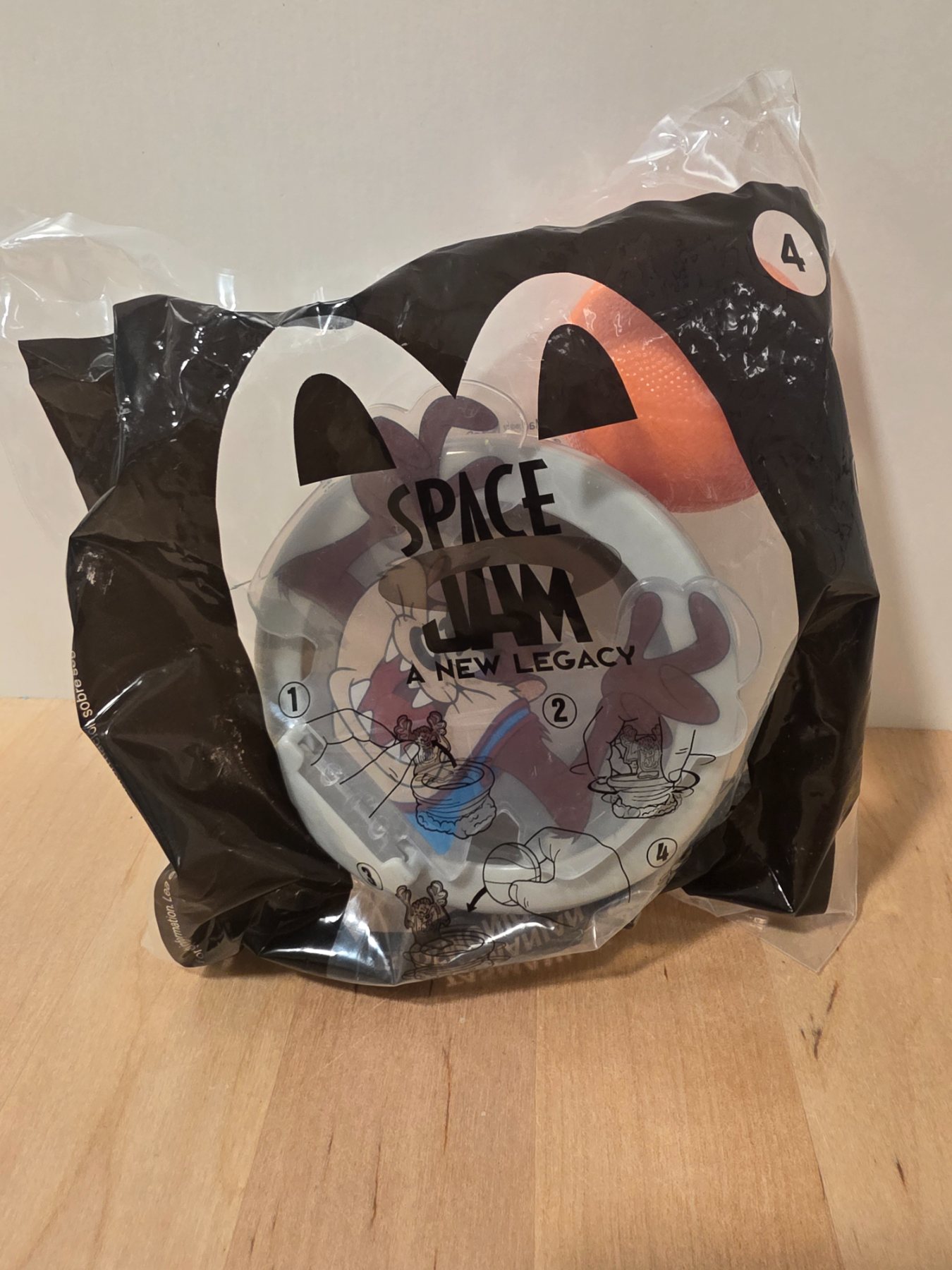 McDonald's Space Jam A New Legacy Taz #4 Happy Meal Toy 2021