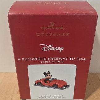 2021 Hallmark Disney Autopia A Futuristic Freeway to Fun Mickey Ornament
