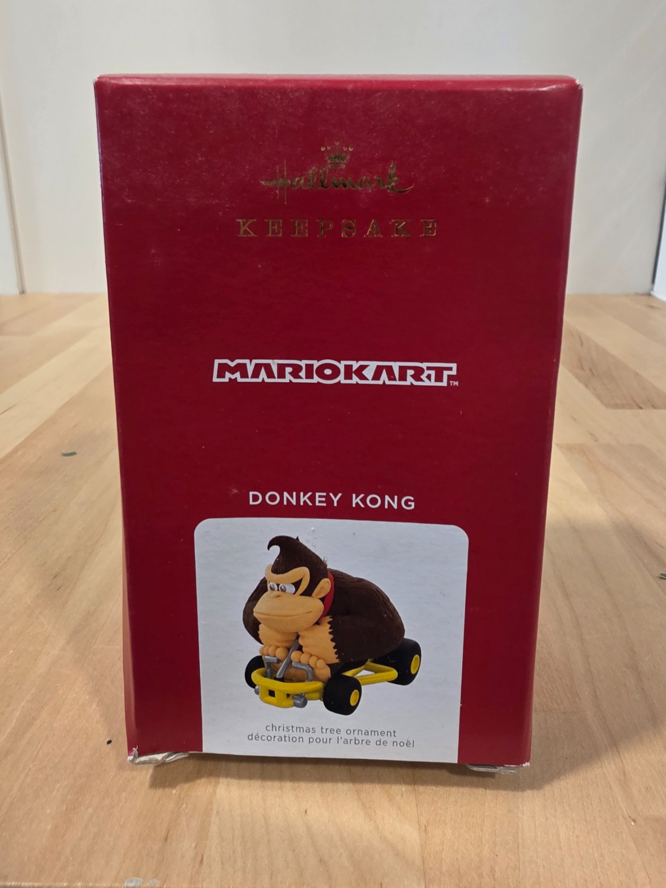 Hallmark Keepsake 2021 Mario Kart Donkey Kong Christmas Tree Ornament