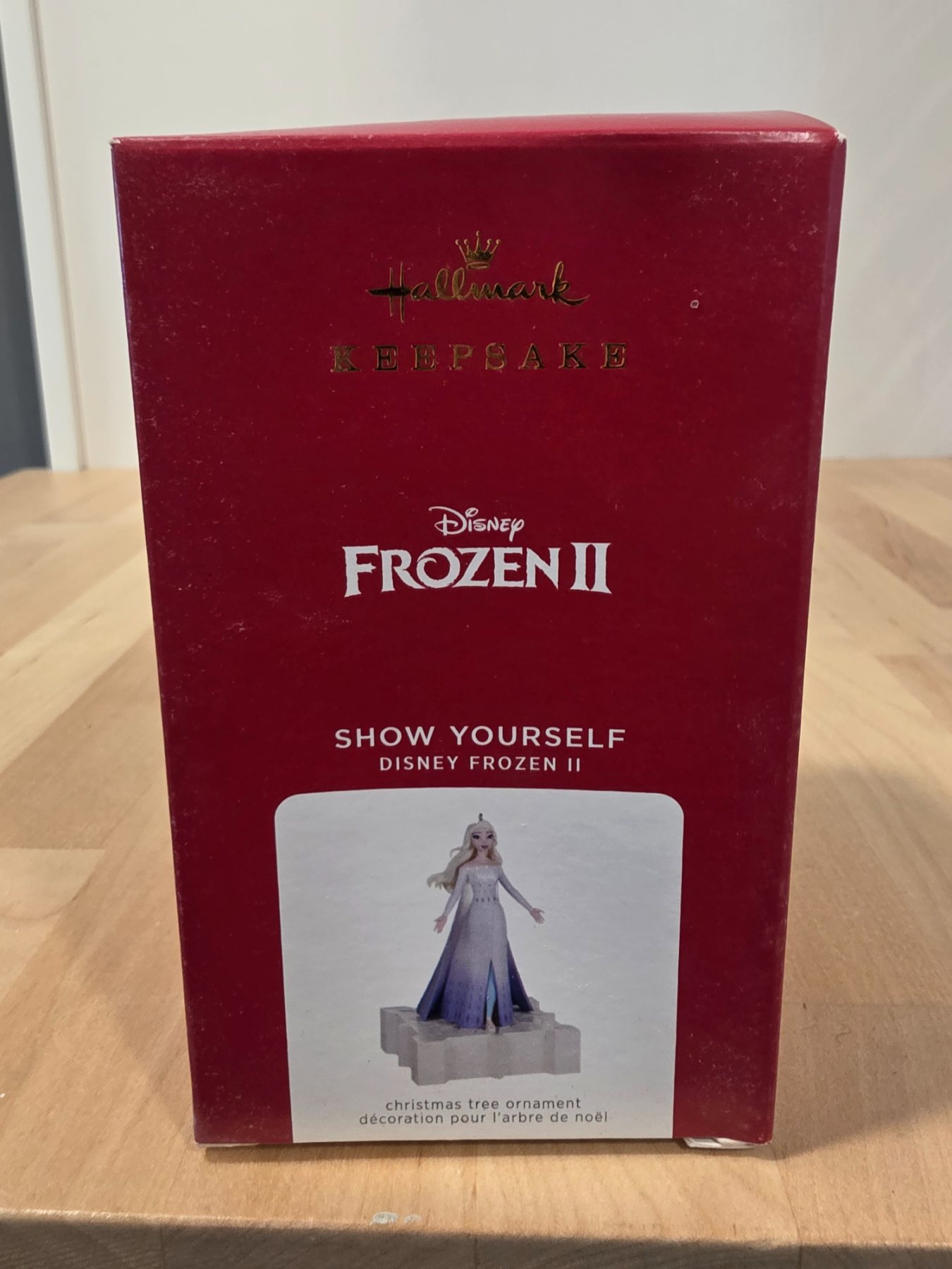 Hallmark Keepsake 2021 Disney Frozen II Show Yourself Elsa Magic Sound Ornament