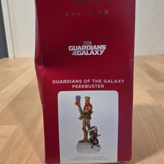 2021 Hallmark Keepsake Marvel Guardians of the Galaxy Peekbuster Ornament