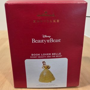2021 Hallmark Keepsake Disney Beauty and the Beast Book Lover Belle Ornament