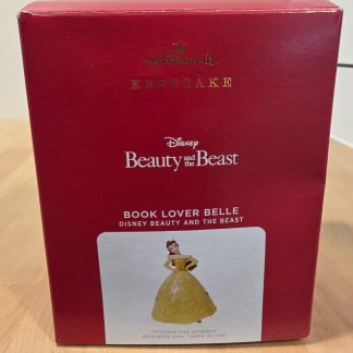 2021 Hallmark Keepsake Disney Beauty and the Beast Book Lover Belle Ornament