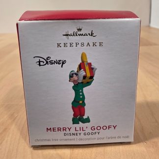 2021 Hallmark Keepsake Disney Merry Lil' Goofy Miniature Ornament