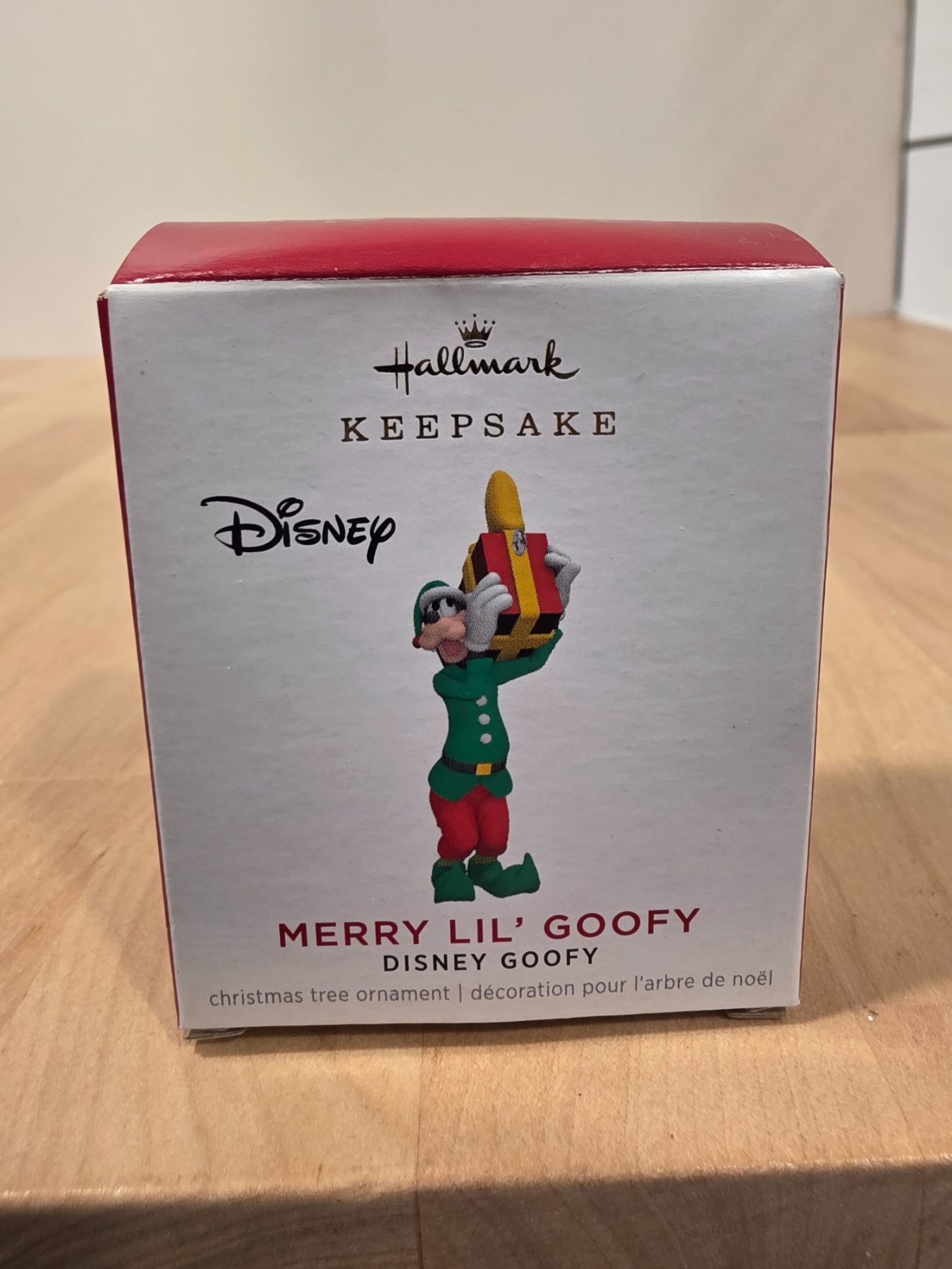 2021 Hallmark Keepsake Disney Merry Lil' Goofy Miniature Ornament