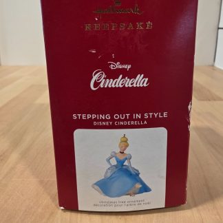 Hallmark 2021 Keepsake Disney Cinderella Stepping Out in Style Ornament