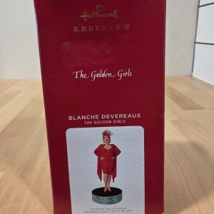 Hallmark 2021 Blanche Devereaux Golden Girls Magic Sound Ornament QXI7412