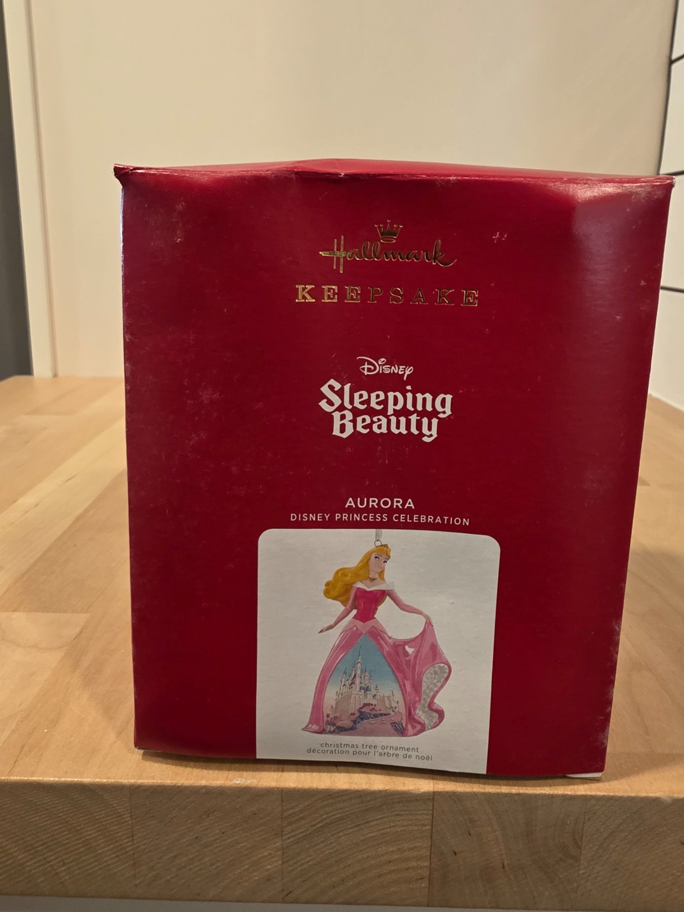 Hallmark Keepsake Disney Sleeping Beauty Aurora Porcelain Ornament QK1305