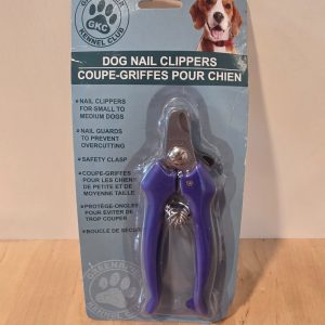 Greenbrier Kennel Club Dog Nail Clippers Small Medium Safety Guard Purple