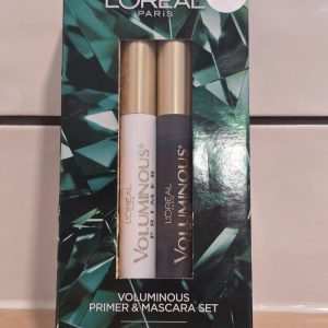 L'Oréal Paris Voluminous Primer & Blackest Black Mascara Set