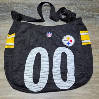 Pro-FAN-ity Pittsburgh Steelers #00 Jersey Mesh Shoulder Bag Black