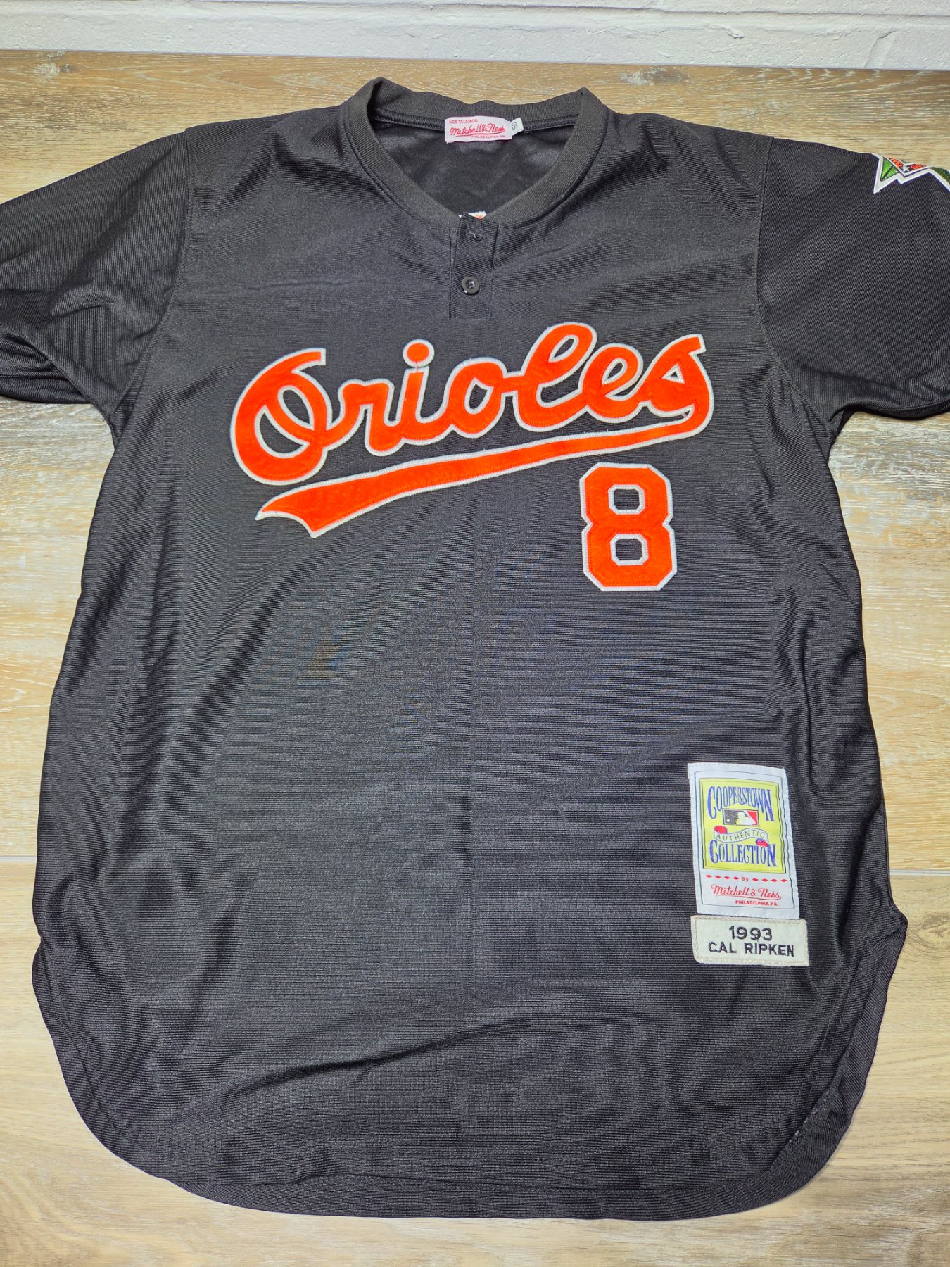 Mitchell & Ness Cal Ripken Jr Orioles 1993 All Star Jersey Men’s Black