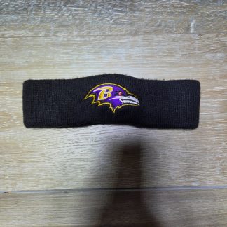 Baltimore Ravens NFL Black Knit Embroidered Logo Headband