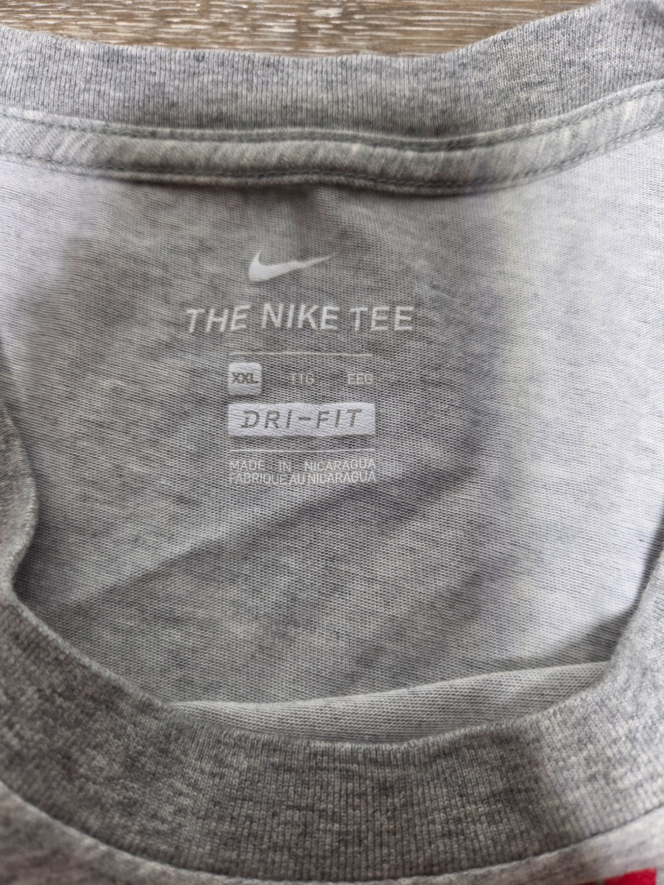 Nike Dri-FIT Friends University Quakers T-Shirt Men's 2XL Gray - Image 4